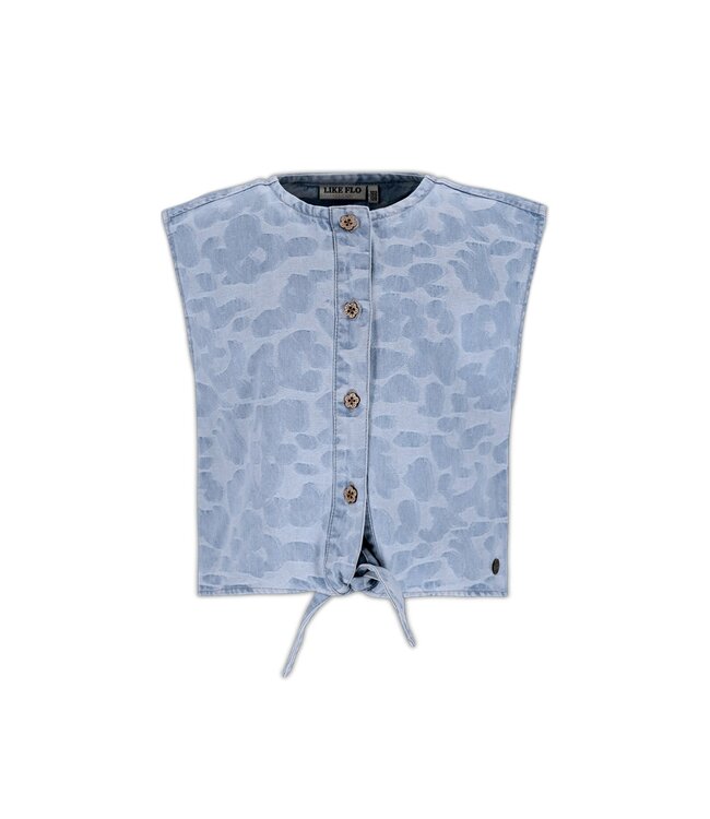 SS Like Flo: Top Clara 5107 (Denim AOP)