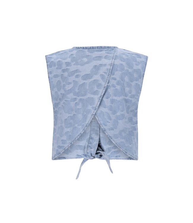 SS Like Flo: Top Clara 5107 (Denim AOP)