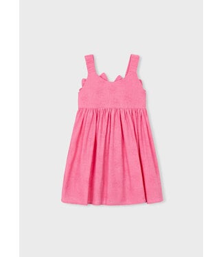 Mayoral SS Mayoral: Jurk 3925 (Geranium)