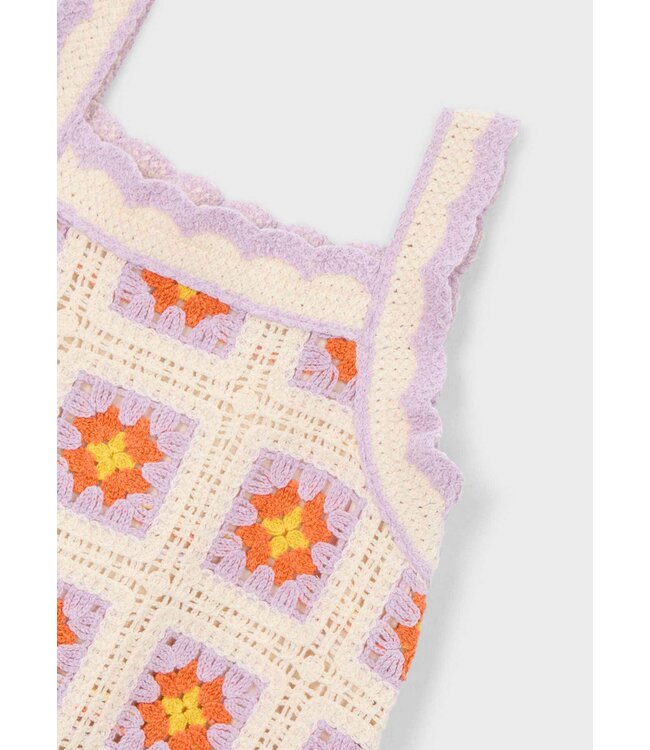 SS Mayoral: Jurk gehaakt 3935 (Bone)