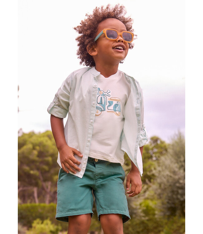 SS Mayoral: Short 3202 linnen (Seaweed)