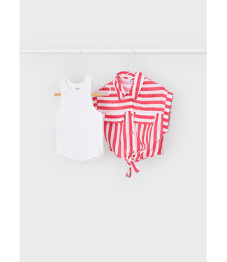 Mayoral SS Mayoral: Hemd + top 3196 (Persimmon)