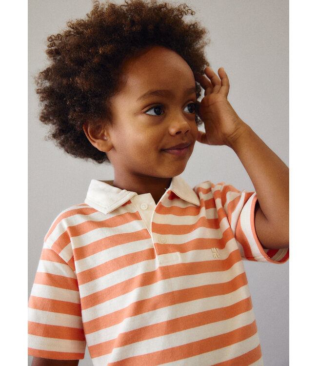 SS Mayoral: Polo 3110 (Stripes orange)
