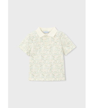 Mayoral SS Mayoral: Polo 3104 (Cream)
