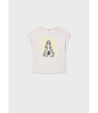 Mayoral SS Mayoral: T-shirt 6010 (Bone)