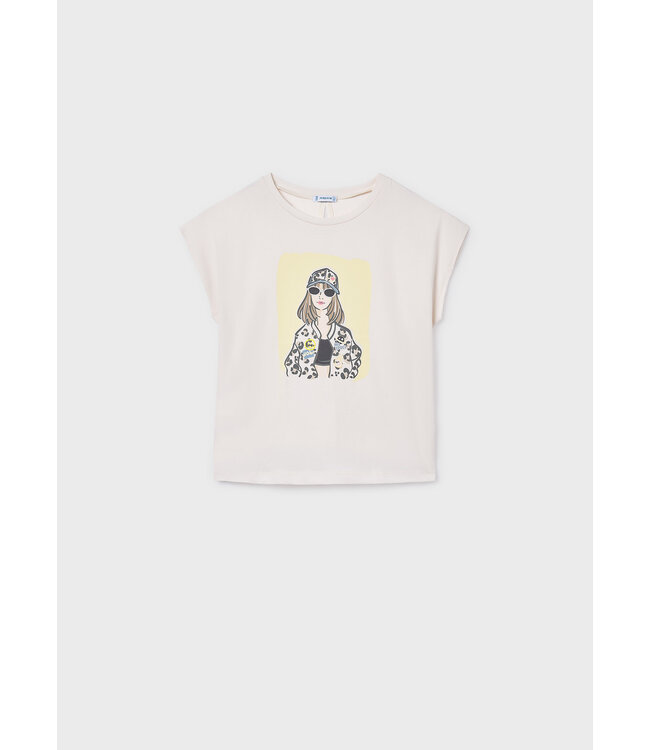 SS Mayoral: T-shirt 6010 (Bone)