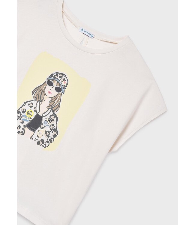 SS Mayoral: T-shirt 6010 (Bone)