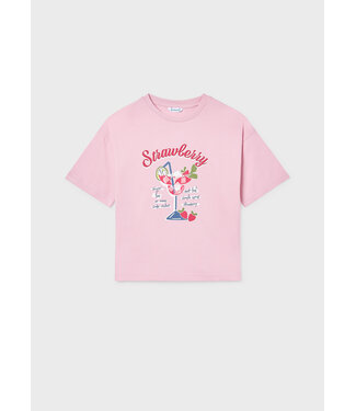 Mayoral SS Mayoral: T-shirt 6010 (Blush)