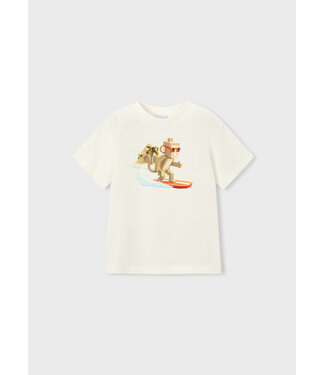 Mayoral SS Mayoral: T-shirt 3077 (Cream)