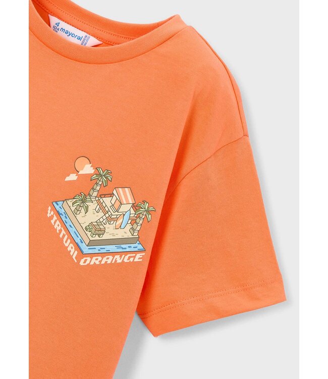 SS Mayoral: T-shirt 3078 (Orange)