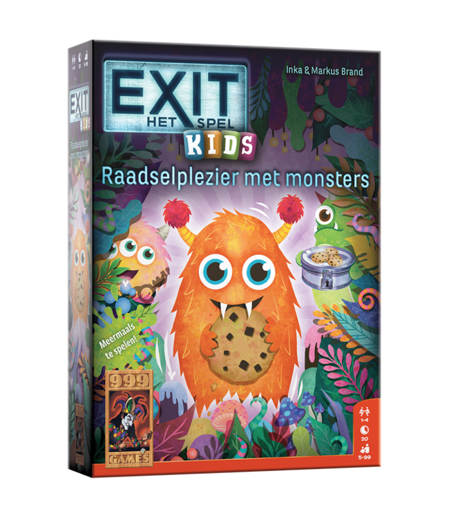 999GAMES: EXIT - Kids Raadselplezier met Monsters - Breinbreker