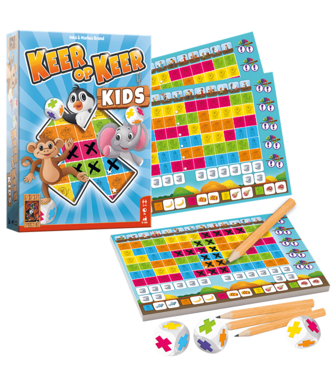 999GAMES: Keer op Keer Kids - Dobbelspel