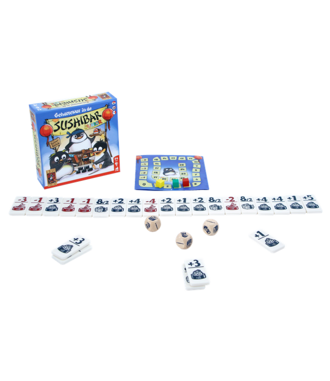 999GAMES: Geharrewar in de Sushibar Junior - Dobbelspel