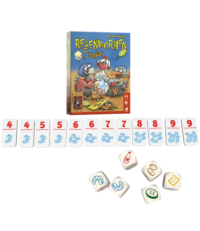 999GAMES: Regenwormen Junior - Dobbelspel