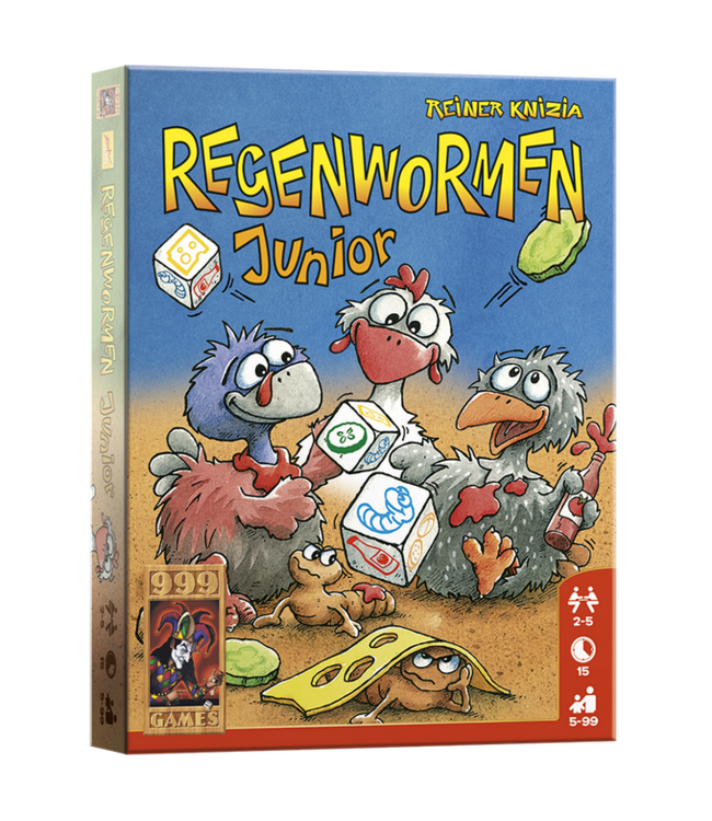 999GAMES: Regenwormen Junior - Dobbelspel