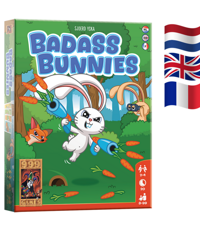 999GAMES: Badass Bunnies - Kaartspel