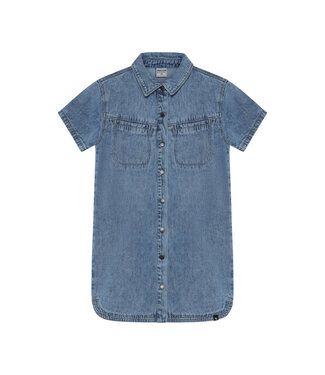 Indian Blue Jeans SS Indian Blue Jeans: Jeansjurk 970755 (Light Denim)