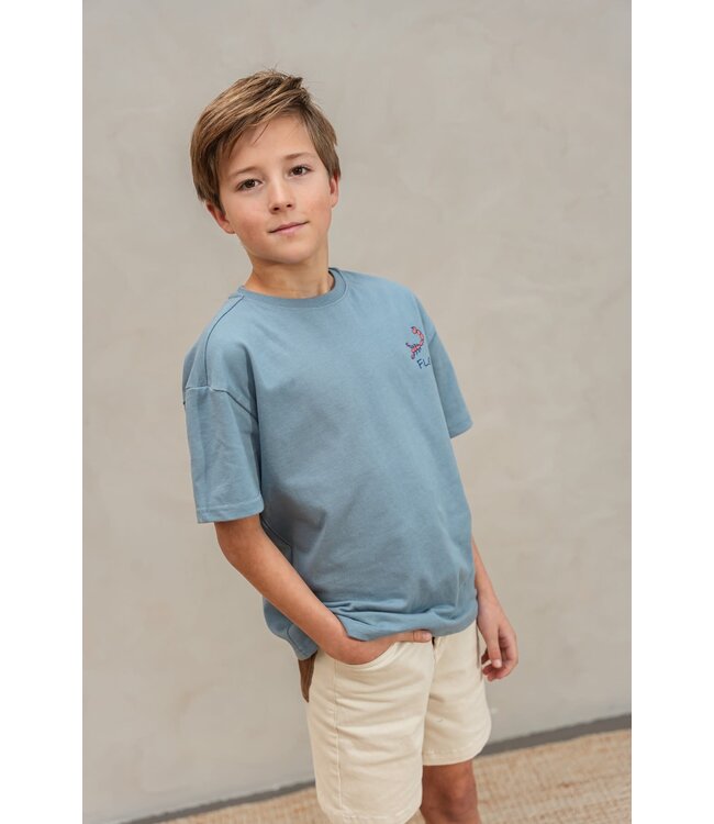 SS Like Flo: T-shirt Ediz 6400 (Blue Stone)