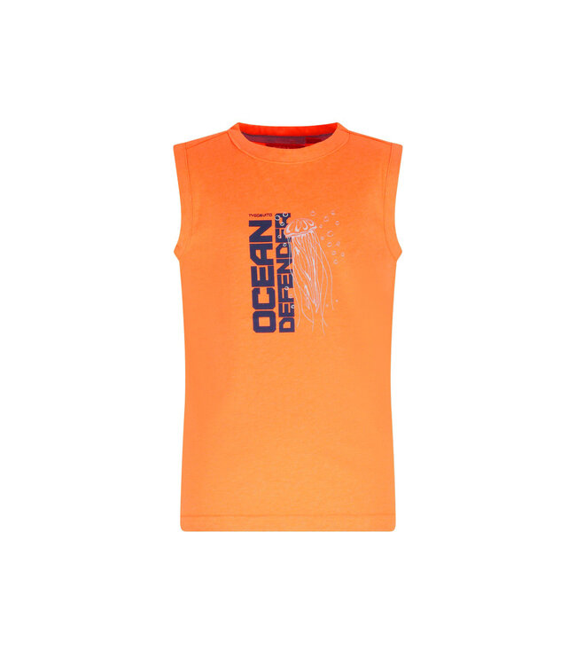 SS TYGO&Vito: T-shirt Niek 6421 (Orange Clownfish)