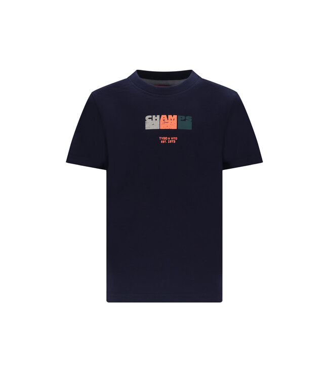 SS TYGO&Vito: T-shirt Jaimy 6423 (Navy)