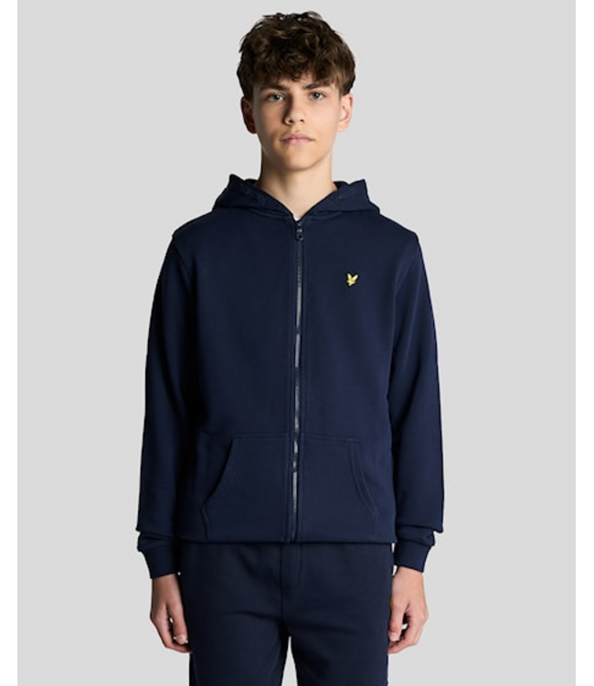 SS Lyle&Scott: Zip Hoodie MLB2002V (Navy)