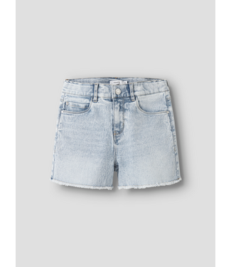 Name it SS Name It: Short Rose 13197313 (Light blue bleached denim)