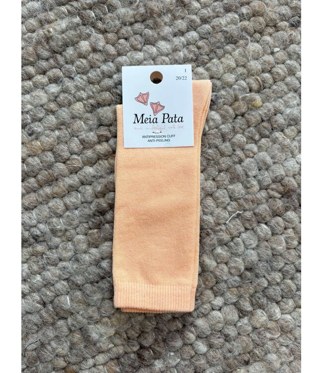 Meia Pata: Kniekous Peach