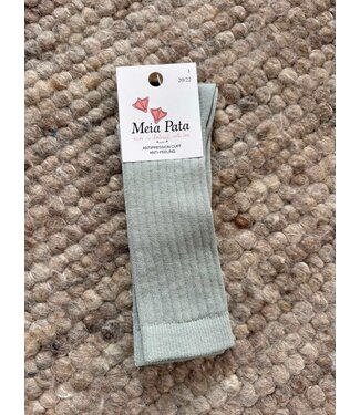 Meia Pata Meia Pata: Kniekous Rib Jade Green