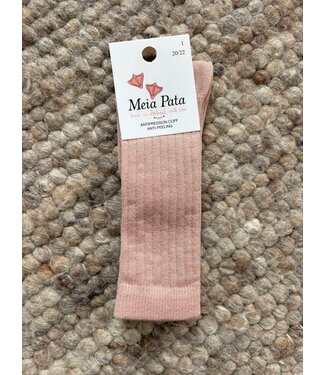 Meia Pata SS Meia Pata: Kniekous Rib Pink Nude