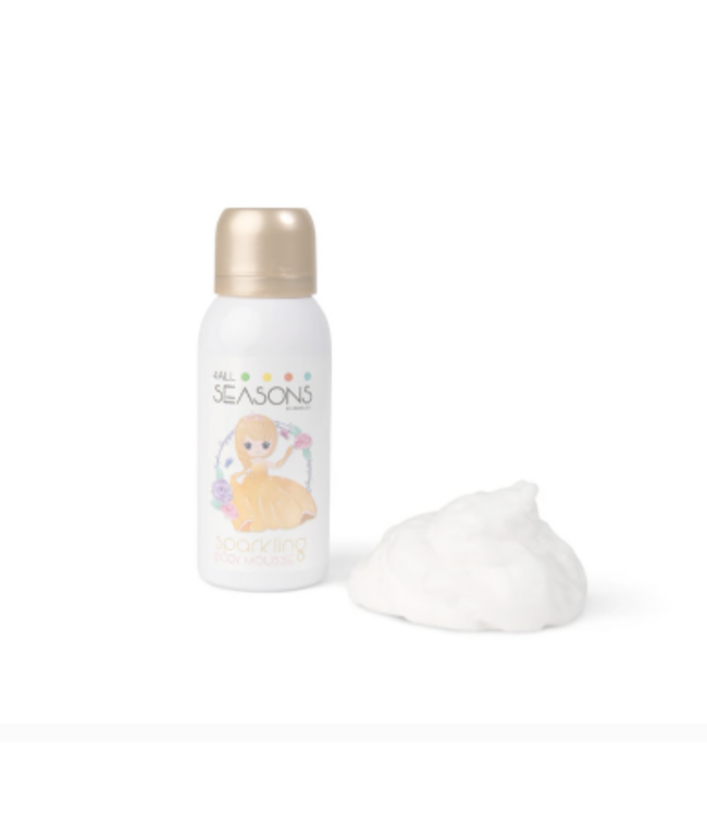 4 ALL SEASONS: Sparkling body mousse prinses (100ml)