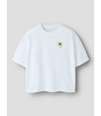 Name it SS Name it: T-shirt Helga 13259819 (Bright white flower)