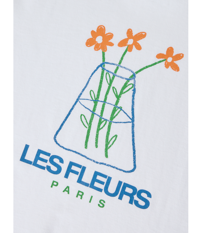 SS Name it: T-shirt Helga 13259819 (Bright white les fleurs)