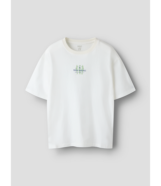 Name it SS Name it: T-shirt Haddu 13259803 (Cloud dancer)