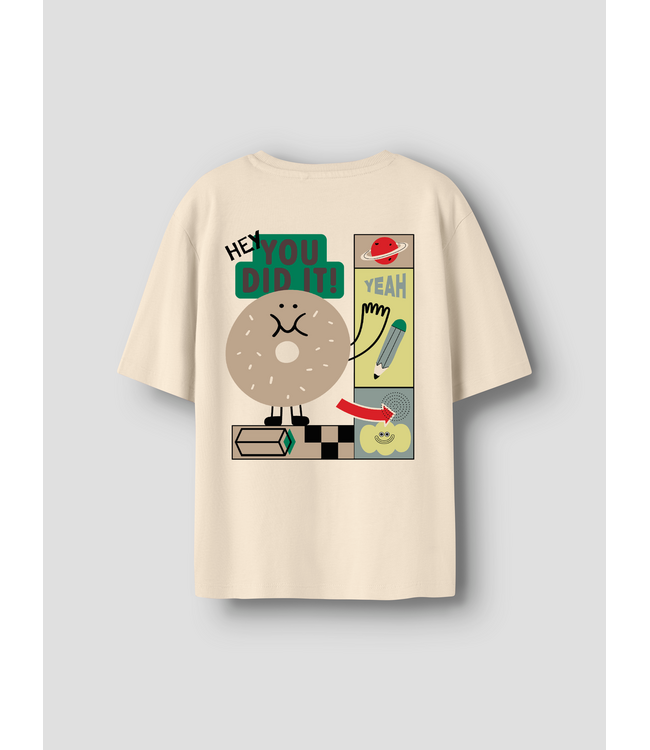 FW Name it: T-shirt Naso 13257296 (Antique white)