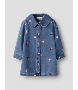 Name it FW Name it: Jurk Emily 13255125 (Medium blue denim)