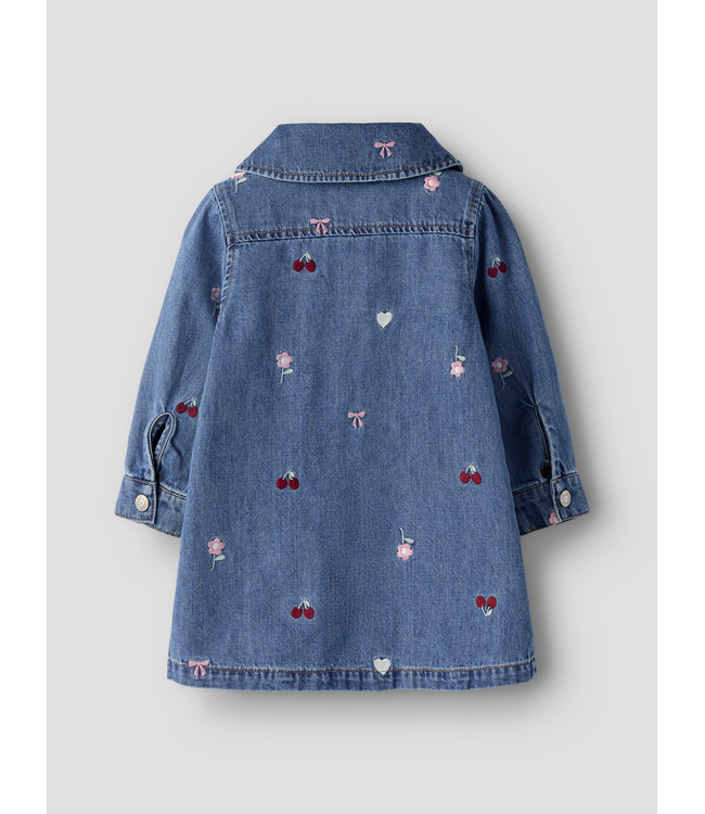 FW Name it: Jurk Emily 13255125 (Medium blue denim)