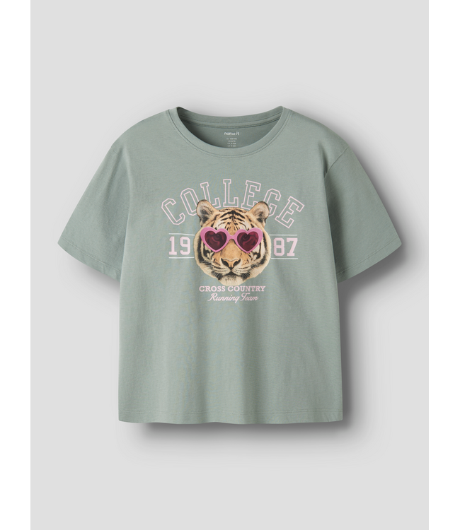 FW Name it: T-shirt Votea 13239156 (Green milieu)