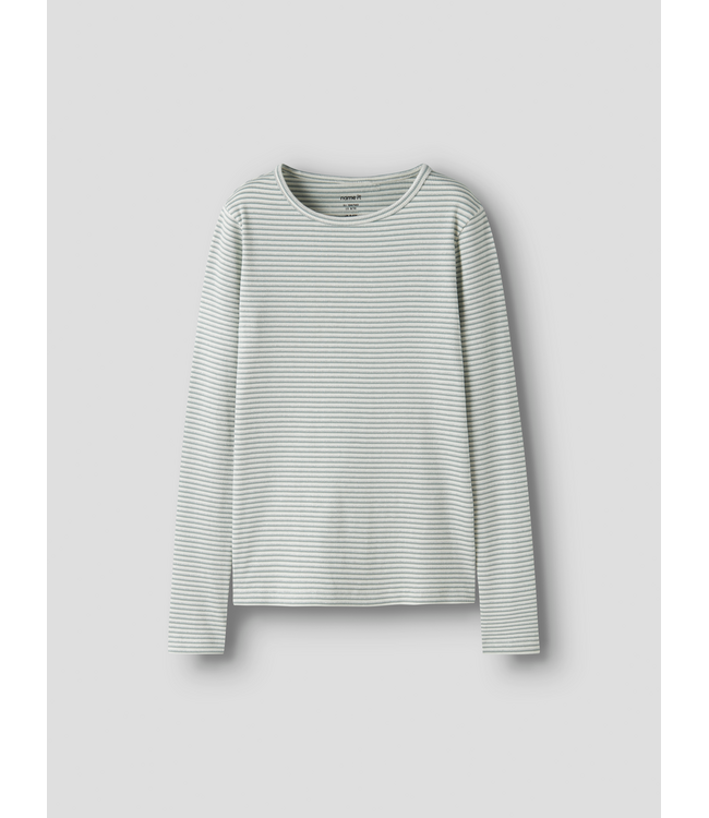 FW Name it: Longsleeve Kommaku 13257476 (Green Milieu)