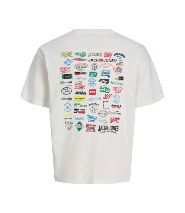 FW Jack&Jones: T-shirt Legacy 12299691 (Cloud dancer)