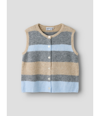 Name it FW Kids Only: Knit vest Luci 13258400 (Subdued Blue)