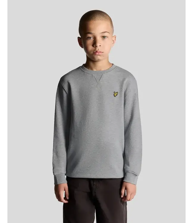 FW Lyle&Scott: Sweater Apparel MLB2000V (Light grey marl)