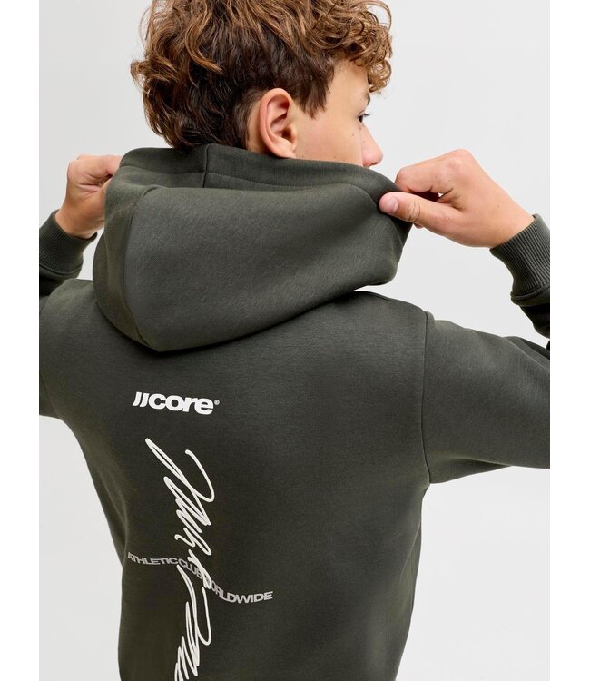 FW Jack&Jones: Hoodie Club 12301331 (Peat)