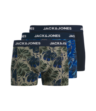 Jack & Jones FW Jack&Jones: Boxershorts 12299851 (Vetiver - Navy Blazer - Sodalite Blue)