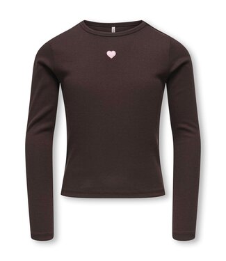 Kids Only FW Kids Only: Longsleeve Elva 15380016 (Coffee Bean)