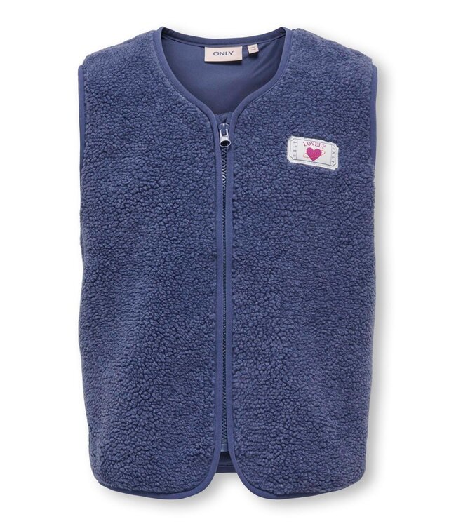 FW Kids Only: Teddy vest Baby 15379947 (Blue Indigo)