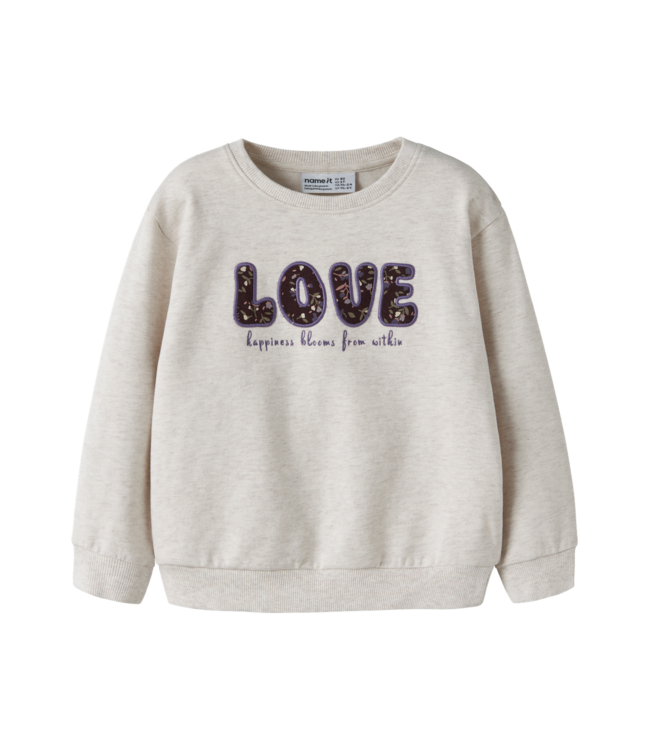 FW Name it: Sweater Foclove 13260197 (Peyote Melange)