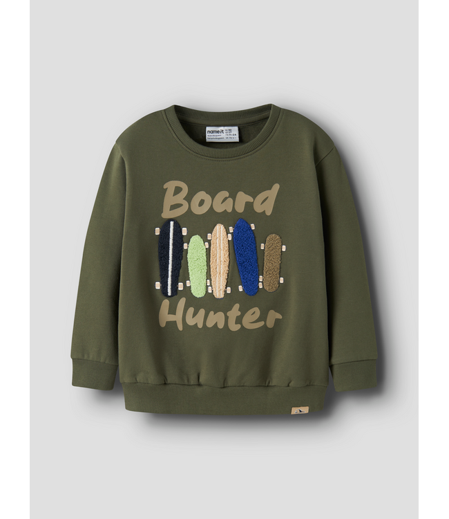 Name it FW Name it: Sweater Niel 13259268 (Olive night)