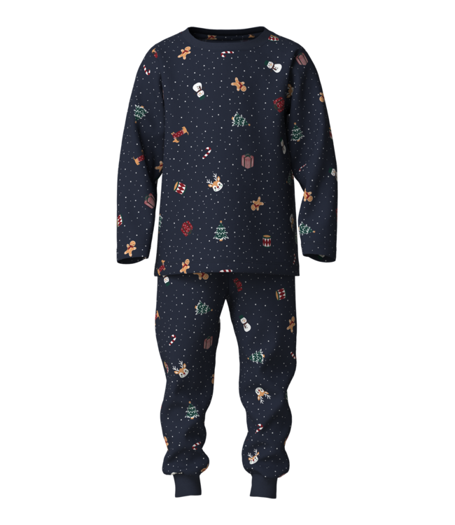 FW Name it: Pyjama Kerst Vismas 13234981 (Navy Blazer)