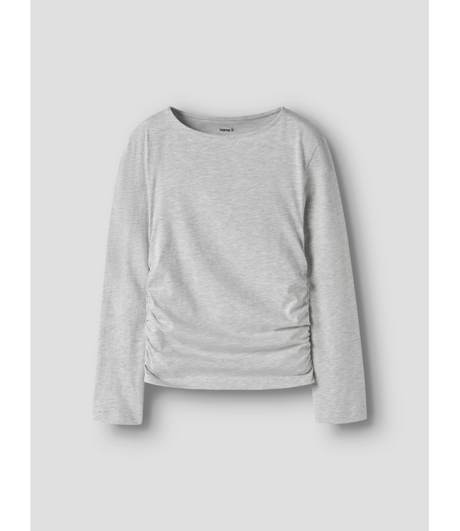 FW Name it: Longsleeve Ofransa 13258668 (Light Grey Melange)