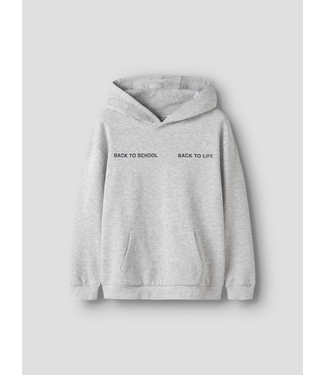 Name it FW Name it: Hoodie Leland 13259113 (Light Grey Melange)